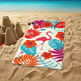 Serviette de plage imprimée microfibre enfant - Lindy - 70x140cm - 220g/m²