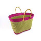 Panier artisanal de plage Fibres naturelles - Baly GM - Le comptoir de la plage