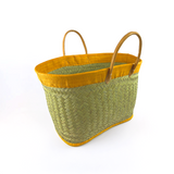Panier artisanal de plage Fibres naturelles - Baly GM - Le comptoir de la plage