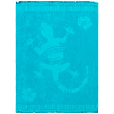 Serviette de plage éponge velours ciselée - Cayman- 140x180cm - 340g/m² - Taille XL