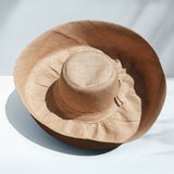 Chapeau artisanal de Madagascar Capeline - Le comptoir de la plage