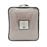 Couverture Cozy beige taupe 220x240 cm plaid doux et chaud 610 g/m² pour lit ou canapé, couverture cocooning cosy, style hygge, idéale pour l’hiver et la décoration intérieure.