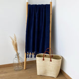 Fouta coton éponge bouclette unie - Serviette de bain - Hammam - Le comptoir de la plage