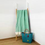 Fouta plate Nid d'Abeille Athena - Le comptoir de la plage