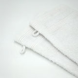 Pack de 24 Gants de toilette 21x15 350g/m² - Blanc