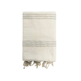 Fouta plate traditionnelle Isis - Le comptoir de la plage