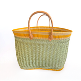 Panier artisanal de plage Fibres naturelles - Sava GM - Le comptoir de la plage