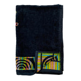 Serviette de plage éponge Velours Jacquard Irvine 75x150cm - Le comptoir de la plage