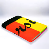 Serviette de plage enfant microfibre Multicolore 70x140 250g/m² - Fino - Le comptoir de la plage