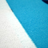 Serviette de plage XL microfibre Bleu 140x170 220g/m² - Galapagos - Le comptoir de la plage