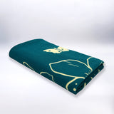 Serviette de plage microfibre Bleu 90x170 220g/m² - Serifos - Le comptoir de la plage