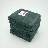 Pack de 6 - Serviette de toilette 50x90 350g/m² - Gris