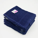 Pack de 12 - Serviette invité 30x50 350g/m² - Marine