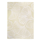 Lot de 2 Duos de torchons assortis bicolores beige Ginkos 50 x 70 - Le comptoir de la plage