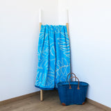 Serviette de plage éponge velours Jacquard Kentia - Taille L - Le comptoir de la plage