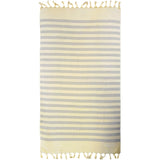 fouta doublée éponge fidji taupe 90x160 cm, 100 % coton 340 g/m², épaisse et absorbante, idéale pour la plage, piscine ou salle de bain et en paréo.