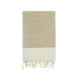 Fouta plate Nid d'Abeille Athena - Le comptoir de la plage
