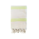 Fouta plate traditionnelle Calliope - Le comptoir de la plage