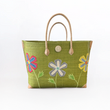 Panier artisanal de plage Fibres naturelles - Isandra SGM - Le comptoir de la plage