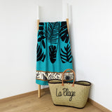 Serviette de plage microfibre Brisbane 90x170cm - Le comptoir de la plage