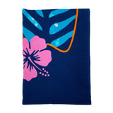 serviette de plage microfibre gallina 90x170 cm, 250 g/m², 100 % polyester, légère et peu encombrante, idéale pour les sorties à la piscine ou à la plage pour un adulte ou en famille