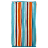 Serviette de plage socoa 90x170 cm Éponge velours Jacquard 400 g/m² douce et absorbante idéale pour plage, piscine.