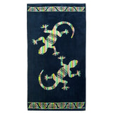 Serviette de plage éponge Velours Jacquard Irvine 75x150cm - Le comptoir de la plage