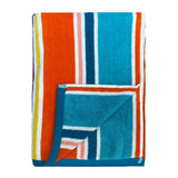 Serviette de plage éponge Velours Jacquard Socoa - Taille L 90x170cm légère et absorbante, séchage rapide, idéale voyage et plage.