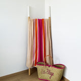 Serviette de plage éponge Velours Jacquard Summertime - Taille L 90x170cm - Le comptoir de la plage