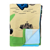 Serviette de plage microfibre Colonia 70x140cm - Le comptoir de la plage