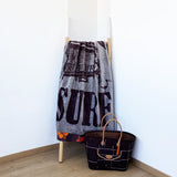 Serviette de plage éponge Velours Jacquard Kabana - Taille L - Le comptoir de la plage