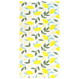 serviette de plage microfibre multicolore limao 90x170 cm 220g/m² motifs citrons douce et absorbante, idéale pour la piscine ou la plage