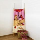 Serviette de plage microfibre Nounours 70x140cm - Le comptoir de la plage