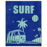 serviette de plage nyaralas XL 140x180 cm en coton éponge jacquard 400 g/m² douce, absorbante et confortable, est idéale pour la plage, la piscine ou un pique-nique