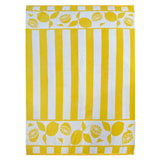 Serviette de plage éponge Velours Jacquard Limona - Taille XL - Le comptoir de la plage