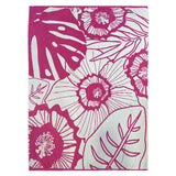 Serviette de plage éponge Velours Jacquard Roza - Taille XL - Le comptoir de la plage