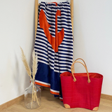 Serviette de plage éponge Velours Jacquard Cliffe - Taille XL - Le comptoir de la plage