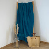 Serviette de bain éponge Velours unie Classy - Taille L - Le comptoir de la plage
