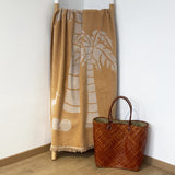 Serviette de plage éponge Velours Jacquard Cocobeach - Taille L - Le comptoir de la plage