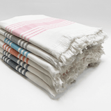 Fouta coton doublée éponge Karabuk - Le comptoir de la plage