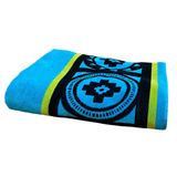 Serviette de plage éponge Velours Jacquard Guadalmar - Taille XL - Le comptoir de la plage