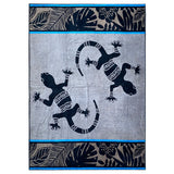 Serviette de plage éponge Velours Jacquard Escondido - Taille XL - Le comptoir de la plage