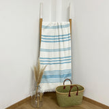 Fouta coton doublée éponge Karabuk - Le comptoir de la plage