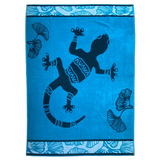 Serviette de plage éponge Velours Jacquard Kaly - Taille XL - Le comptoir de la plage