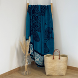 Serviette de plage éponge Velours Jacquard Mallorca - Taille XL - Le comptoir de la plage