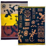 Pack Serviettes de plage éponge velours Jacquard Tribalta Tribalno - Taille XL - Le comptoir de la plage