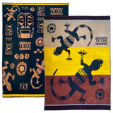 Pack Serviettes de plage éponge velours Jacquard Tribalta Tribalno - Taille XL - Le comptoir de la plage