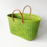 Panier artisanal Aravola Luxe unis - Le comptoir de la plage
