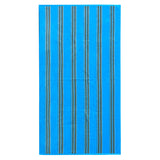 Serviette de plage éponge Velours Jacquard Milonga Turquoise - Taille M - Le comptoir de la plage