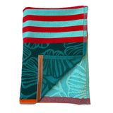 Serviette de plage éponge Velours Jacquard Fiorito - Taille L - Le comptoir de la plage